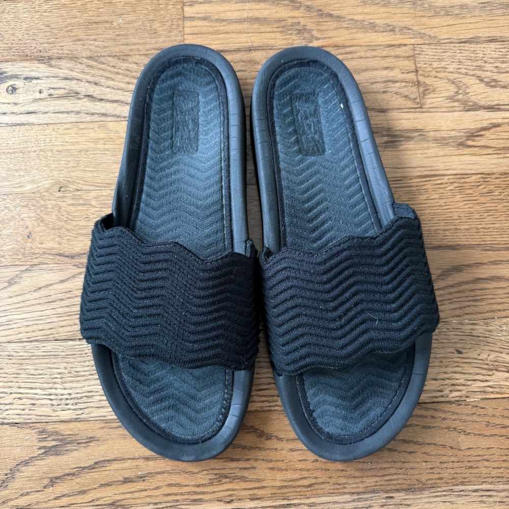 Authentic APL Black Slide Sandals